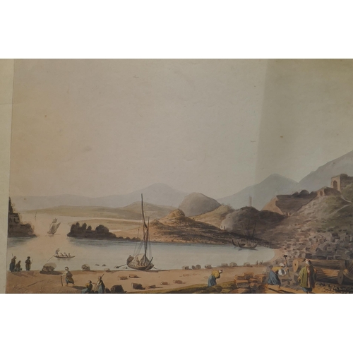 811 - Luigi Mayer, Harbour of the Ancient Gnidus, published by R. Bowyer, Historic Gallery, Pall Mall, 180... 