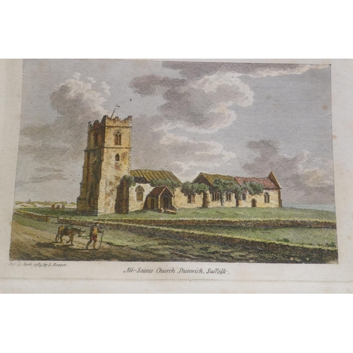 813 - A collection of C18th and later hand coloured topographical engravings, mostly Middlesex, London, Ke... 