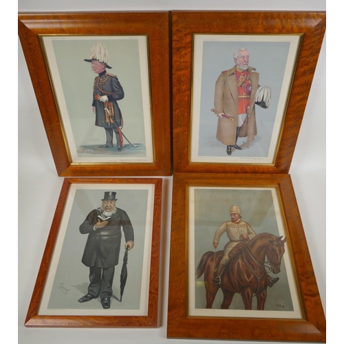 847 - Of South African interest: four early C20th Vanity Fair prints, 'Oom Paul' (Paul Kruger), 'Patronage... 