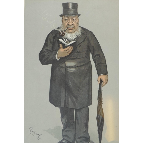 847 - Of South African interest: four early C20th Vanity Fair prints, 'Oom Paul' (Paul Kruger), 'Patronage... 