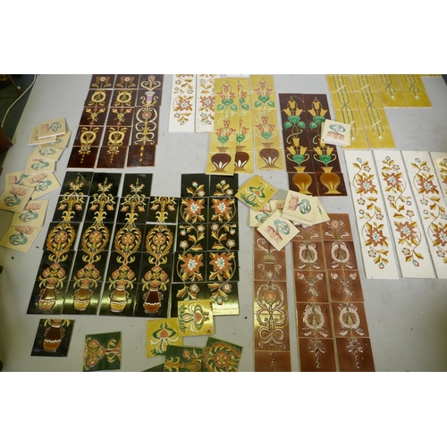 51 - A quantity of ceramic wall tiles