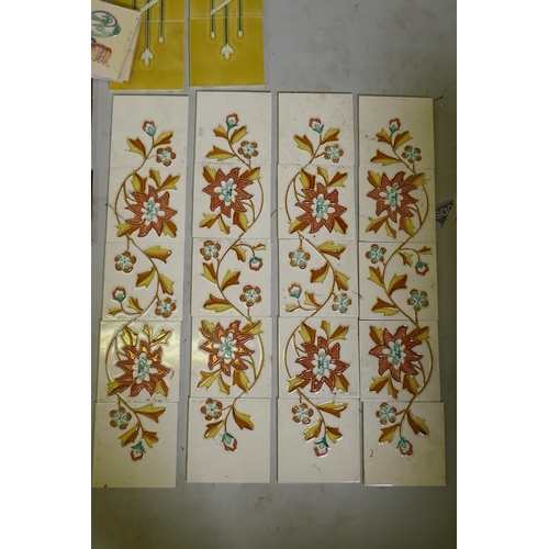 51 - A quantity of ceramic wall tiles