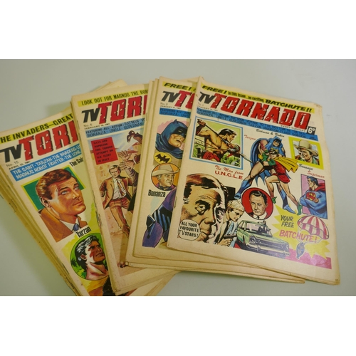 59 - Comics: Fantastic, No 1, Feb 1967 - No 27, and No 88; TV Tornado No 1, Jan 1967 - No 32, a 1970 Esso... 