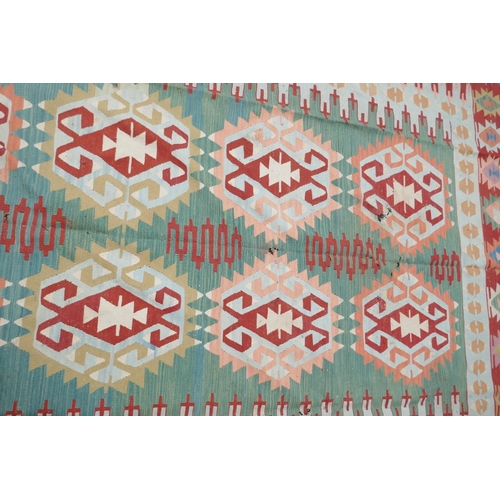 1036 - A Kilim, AF, moth damage, 320 x 240cm