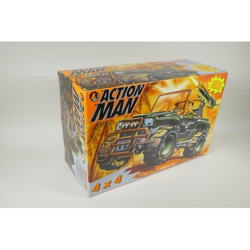 177 - An Action Man 4 x 4, together with an Action Man Action Kite, both in original unopened boxes, 50 x ... 