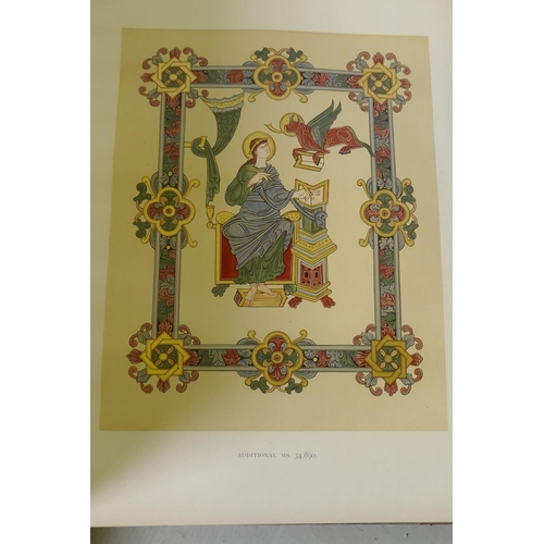 218 - Souvenir of the Charing Cross Hospital Bazaar, Albert Hall 1899; illuminated manuscripts in the Brit... 