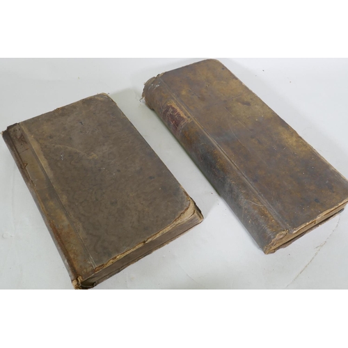 58 - Two handwritten ledgers containing names and prescriptions, one 1850s, the other early 1900s, from B... 