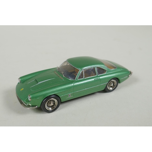 102 - Six Provence Moulage 1:43 scale kit built model cars, including a Chevrolet Corvette SR2, a Chevrole... 