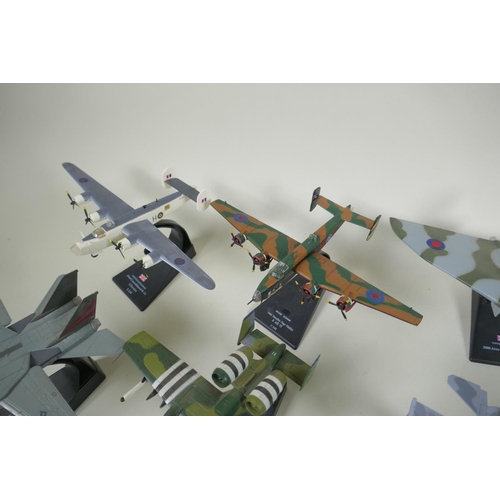 156 - Nineteen American 1:72, 1:100 and 1:144 scale aircraft models including an Avro Vulcan B Mk II, Boei... 