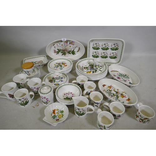 39 - A Portmeirion Botanic Garden six place part dinner service