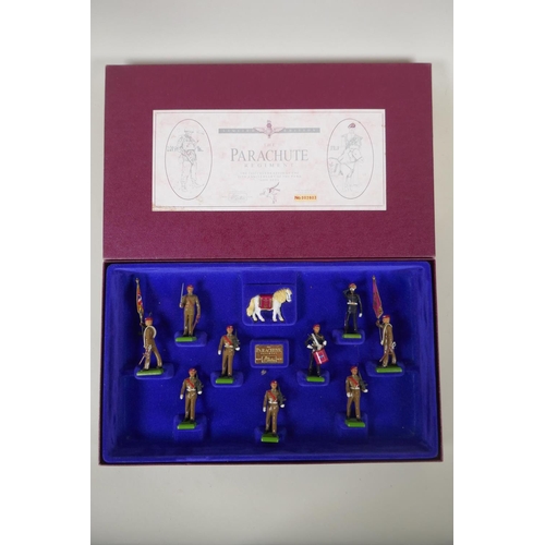 114 - Five Britains 'Limited Edition Collectors Models' set, to include The Royal Scots Dragoon Guards, se... 