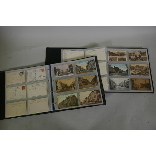 12 - A collection of postcards from the late C19th on, all of Northern Ireland, approx. 400, and three bo... 