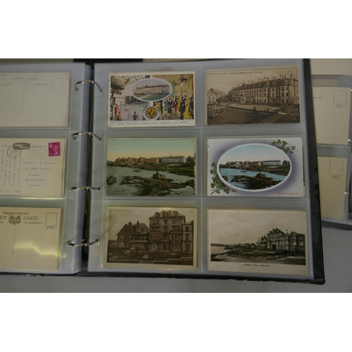 12 - A collection of postcards from the late C19th on, all of Northern Ireland, approx. 400, and three bo... 