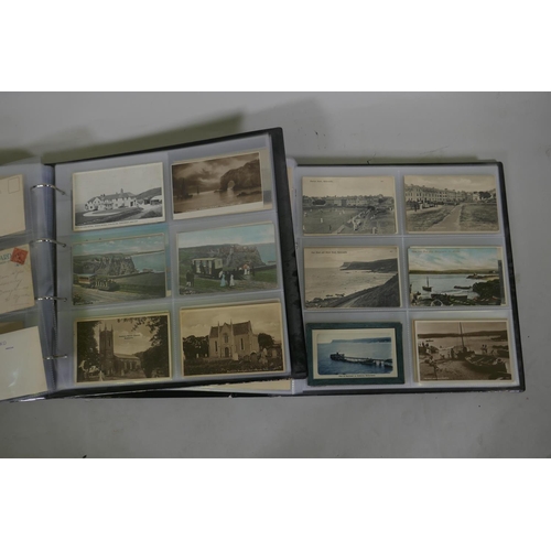 12 - A collection of postcards from the late C19th on, all of Northern Ireland, approx. 400, and three bo... 