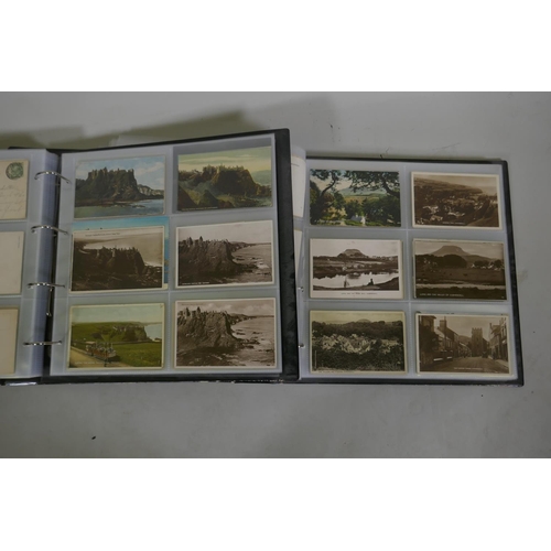 12 - A collection of postcards from the late C19th on, all of Northern Ireland, approx. 400, and three bo... 