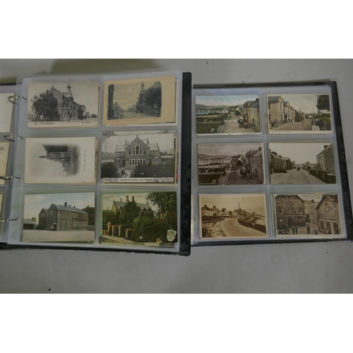 12 - A collection of postcards from the late C19th on, all of Northern Ireland, approx. 400, and three bo... 