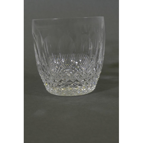 25 - A collection of Waterford 'Coleen' pattern drinking glasses