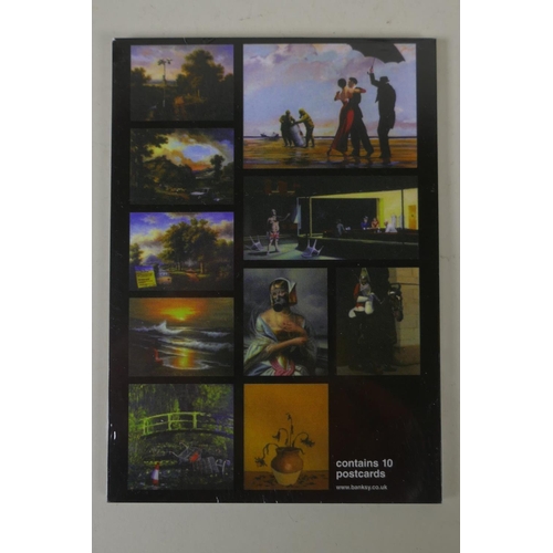 969 - Banksy, Crude Oils, sealed set of ten postcards, 15 x 10.5cm