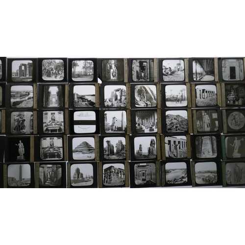 102 - Magic lantern slides by Levy & Cie, Sucre de Ferrier P.F. & Soulier, Paris, scenes of Cairo ... 