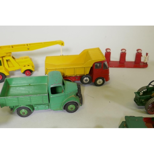 188 - Lesney Matchbox models of yesteryear, Fowler Showmen's engine road rollers etc, a Corgi ERF tipper, ... 