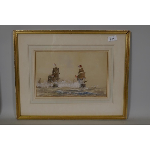 923 - William Minshall Birchall, In the Days of Blake, signed, titled and dated 1911, watercolour, 31 x 20... 