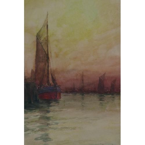 925 - William Minshall Birchall, Tween Lights, signed, titled and dated 1920, watercolour