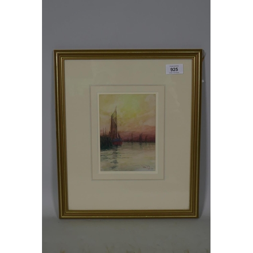 925 - William Minshall Birchall, Tween Lights, signed, titled and dated 1920, watercolour