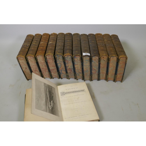 96 - The National Encyclopaedia and Dictionary of Universal Knowledge, London, William MacKenzie, with st... 