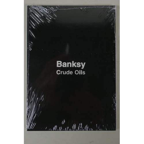 969 - Banksy, Crude Oils, sealed set of ten postcards, 15 x 10.5cm