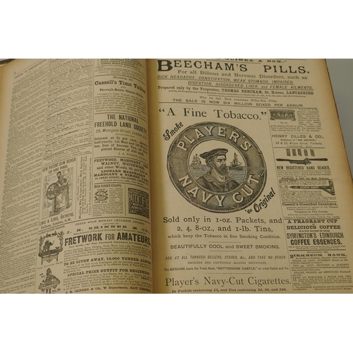 97 - 'Work', the illustrated weekly journal for mechanics, in five volumes, 1893-1899, pub. Cassell &... 