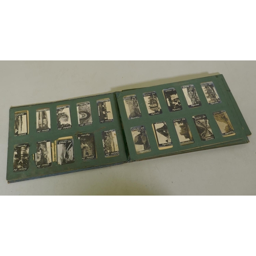 98 - Gallaher cigarette cards in an album, approx 170