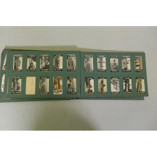 98 - Gallaher cigarette cards in an album, approx 170