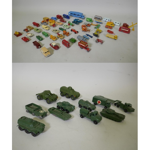 227 - A collection of Lesney Matchbox models, some pre-number, without boxes but the majority in good cond... 