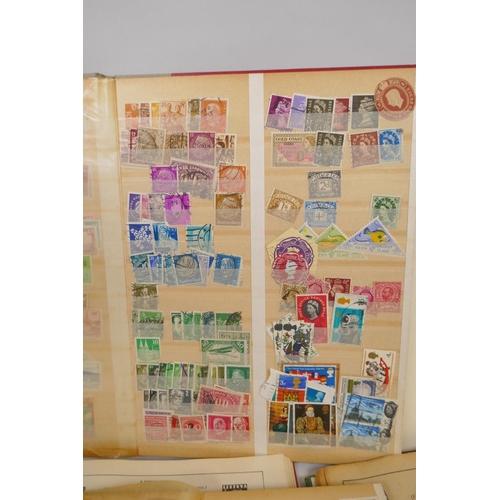 78 - A quantity of world stamps in collectors' albums