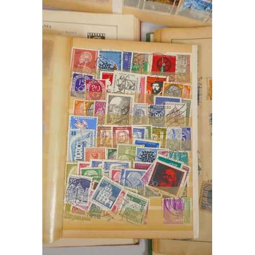 78 - A quantity of world stamps in collectors' albums