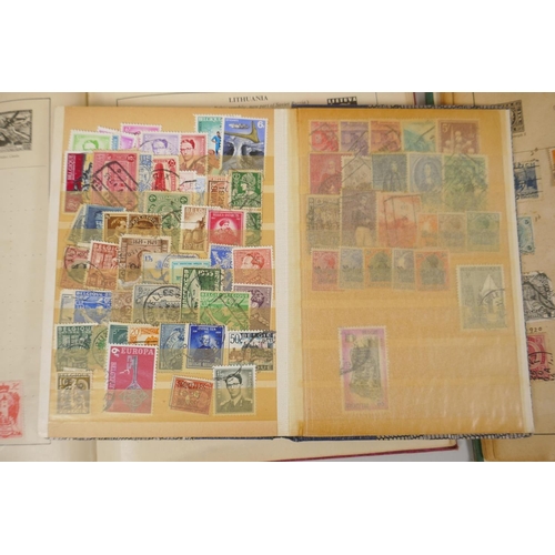 78 - A quantity of world stamps in collectors' albums