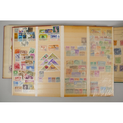 78 - A quantity of world stamps in collectors' albums