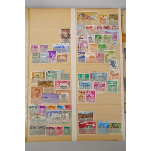 78 - A quantity of world stamps in collectors' albums