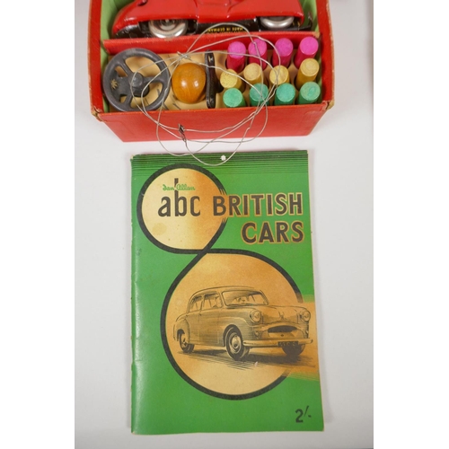 80 - A collection of vintage model kits and toys, to include a Schuco Telesteering Car 3000, an Airfix B.... 