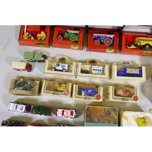 108 - A large quantity of Matchbox Models of Yesteryear, Lledo Vanguards, Corgi, Matchbox Originals, and a... 