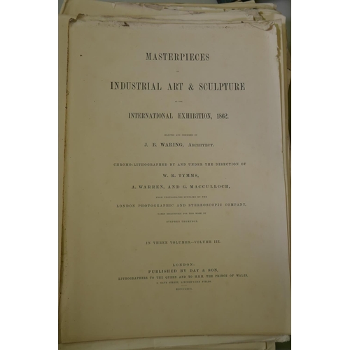 32 - Masterpieces of Industrial Art & Sculpture at the International Exhibition, 1862, J.B. Waring, V... 