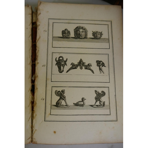 7 - C18th French Antiquarian book, Les Antiquites d'Herculanum avec leurs explications, en Francois, Vol... 