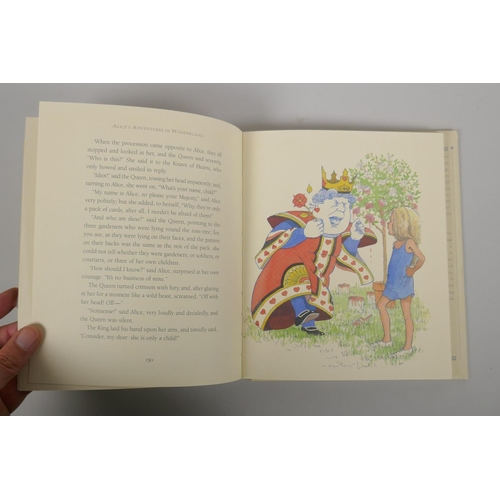 100 - Alice's Adventures in Wonderland by Lewis Carroll, and illustrated by Helen Oxenbury, 1st Edition, p... 