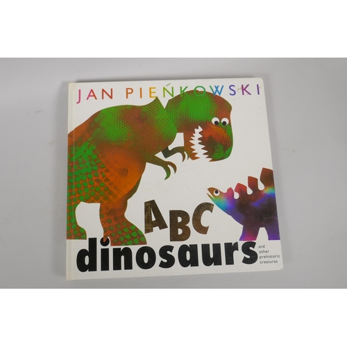 103 - A collection of Jan Pienkowsi pop-up books including Little Monsters, Robot, ABC Dinosaurs, Haunted ... 