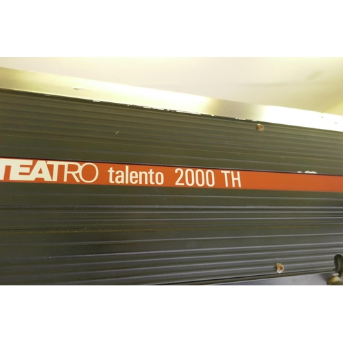 1050 - A Coemar Pilota 2000 theatre/stage light with six colour filters, and a Teatro Talento 2000 light wi... 