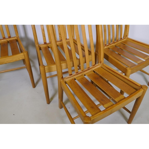 1051 - Set of four Ercol Penn Classic dining chairs