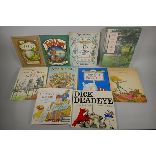 107 - A quantity of vintage children's literature to include Roald Dahl, Edward Ardizzone, Quentin Blake, ... 