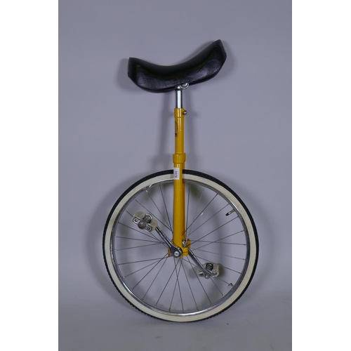 1078 - KGR of Cranford Middx unicycle with 20