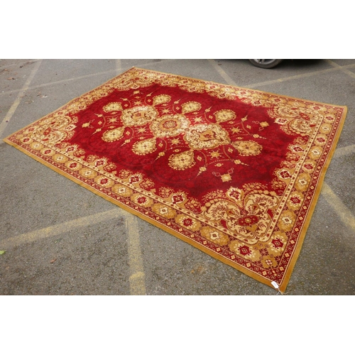 1084 - A Belgian carpet with oriental design, 325 x 245cm