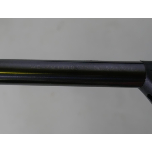 148 - BSA Meteor .22 break barrel air rifle, No. WE-784440-13, fitted with a Hawke scope, fine condition w... 